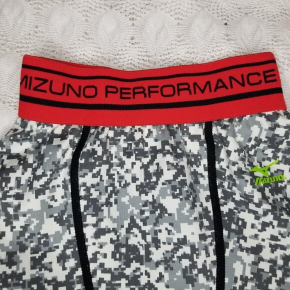 MIZUNO PERFORMANCE baseball shorts SLIDING gray camo sz YS youth PADDED SIDES - Picture 6 of 12